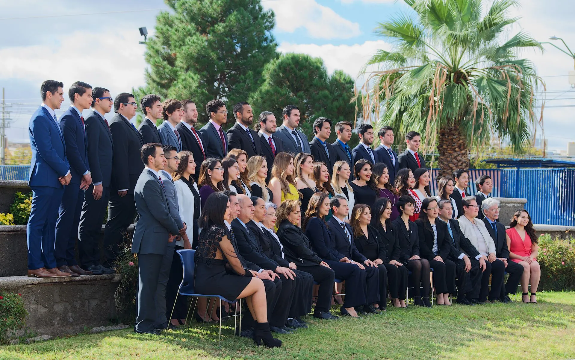 Foto de generación de estudiantes de profesional 