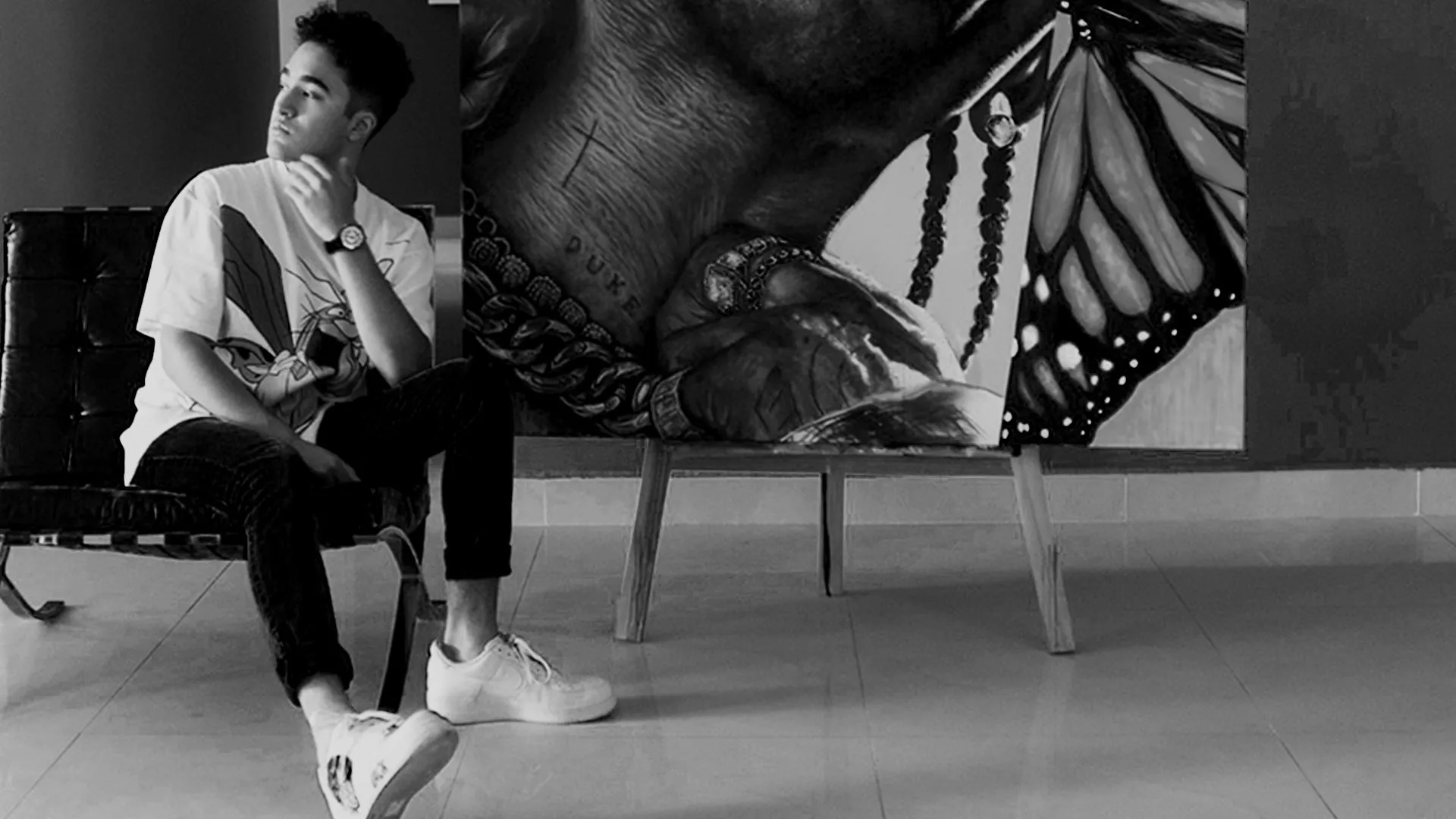 Guillermo Sánchez es un joven mexicano que expuso su obra en Art Basel de Miami Beach 2018, la feria de arte más importante del mundo.