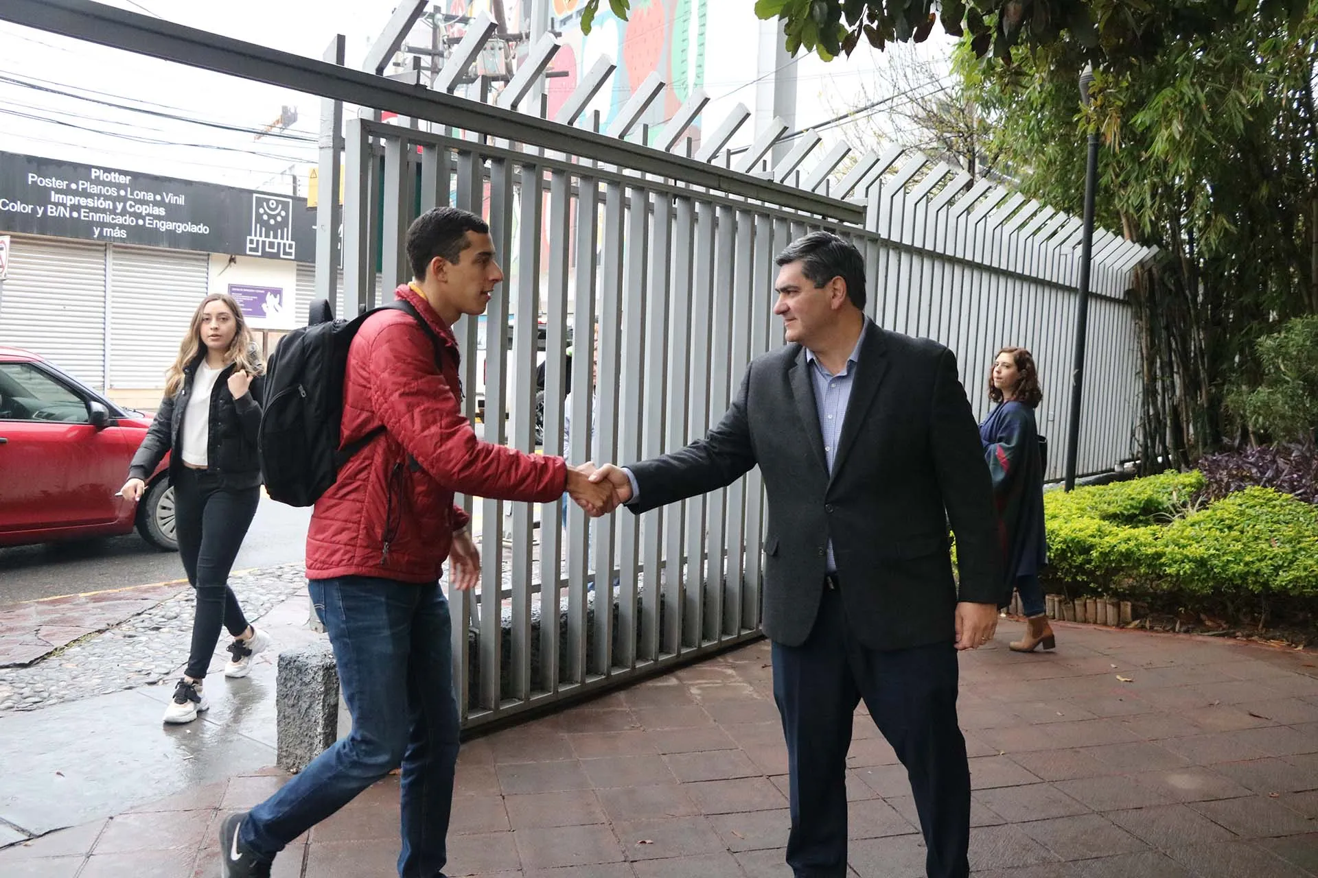 Bienvenida Rector