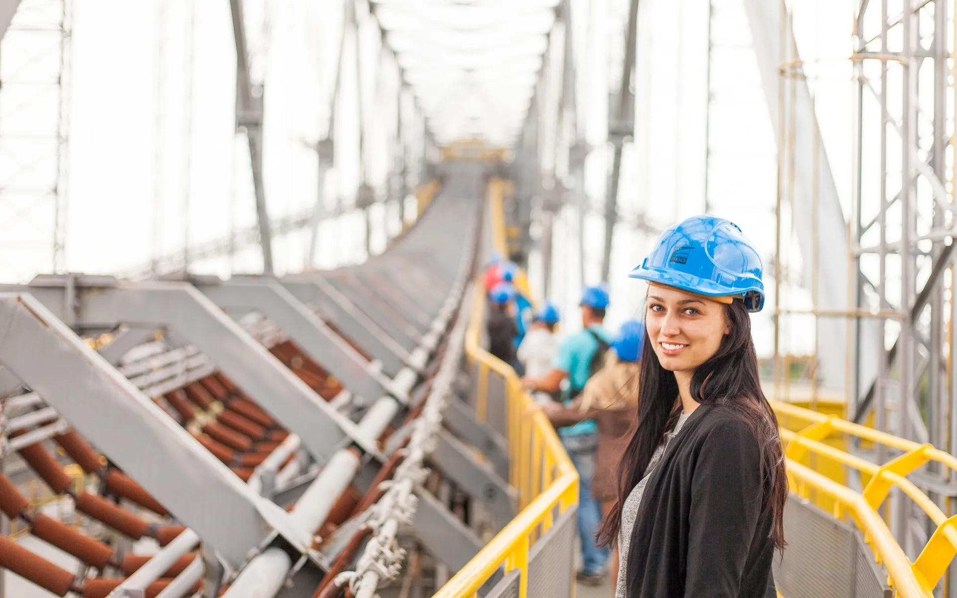 Mujeres en ingeniería civil