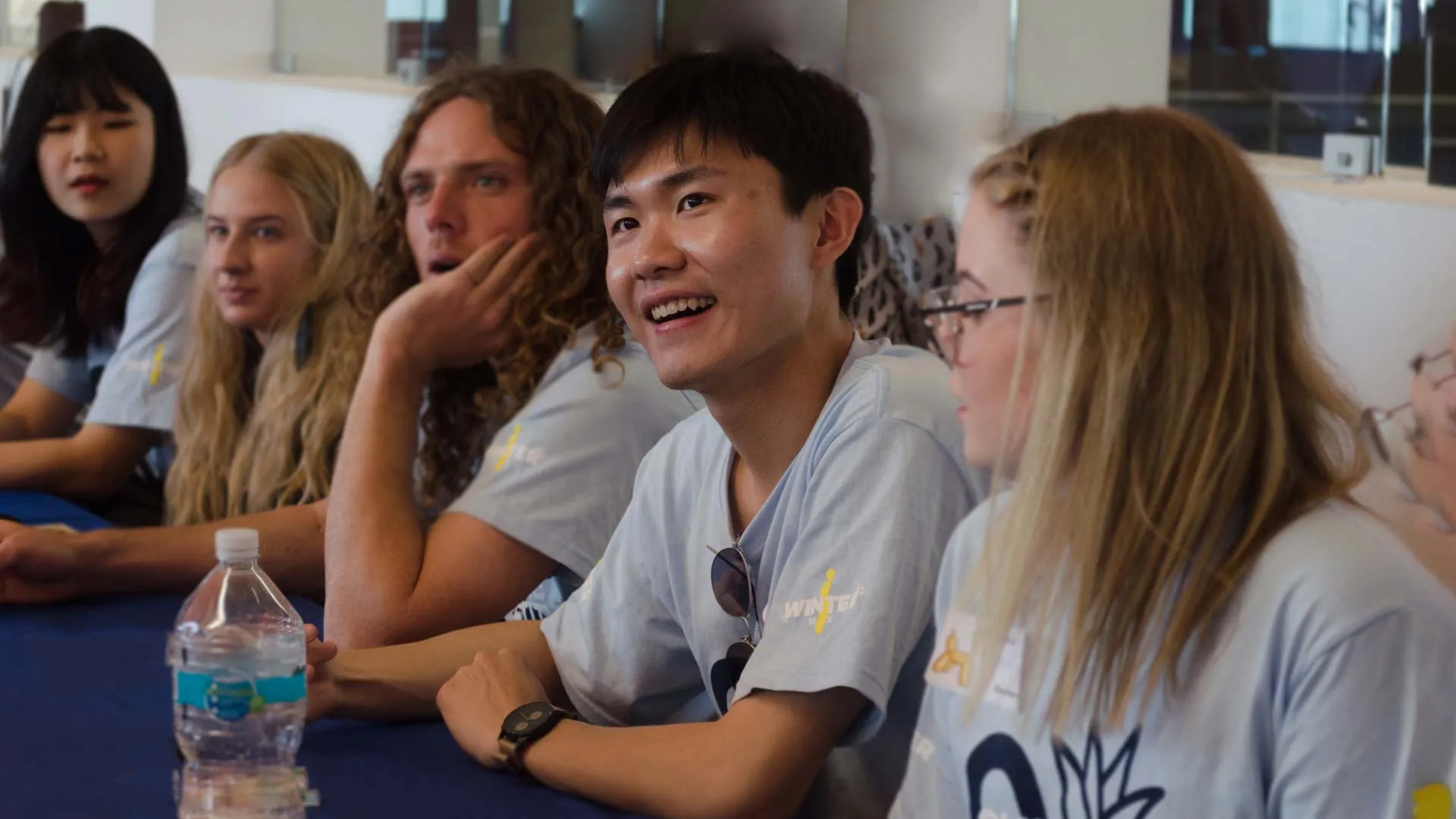 Alumnos extranjeros durante iWinterMx del Tec de Monterrey