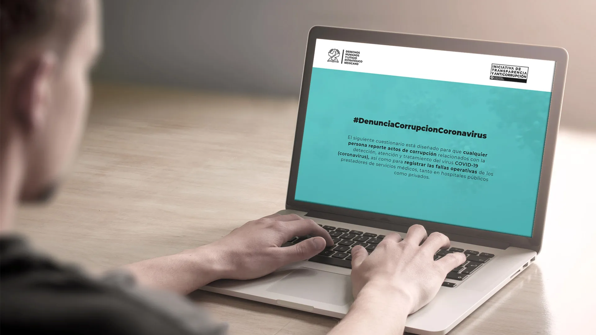 La plataforma digital es para realizar denuncias por corrupción en hospitales y clínicas