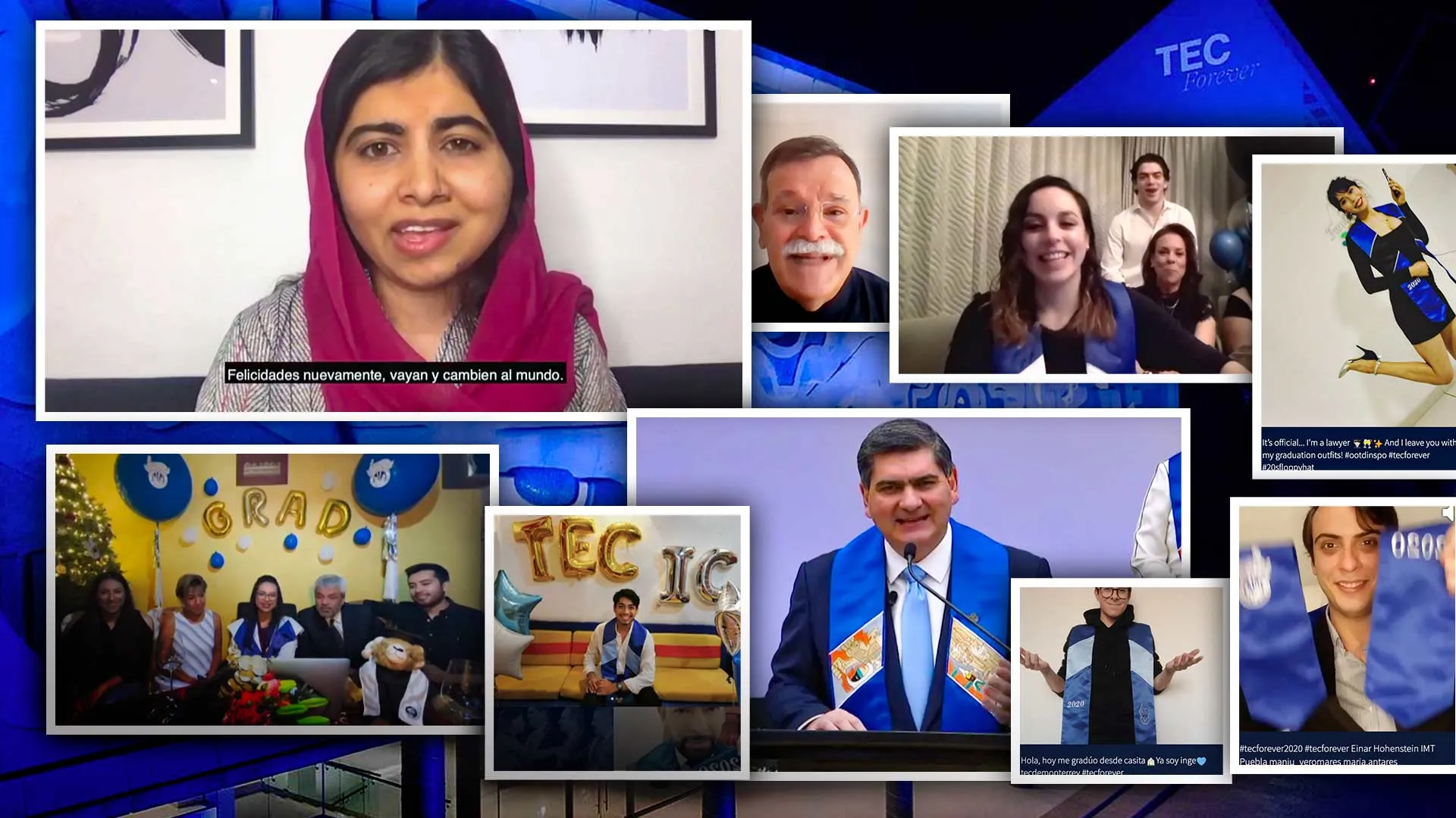 Compromiso y respeto a mujeres: el mensaje de Malala a graduados Tec