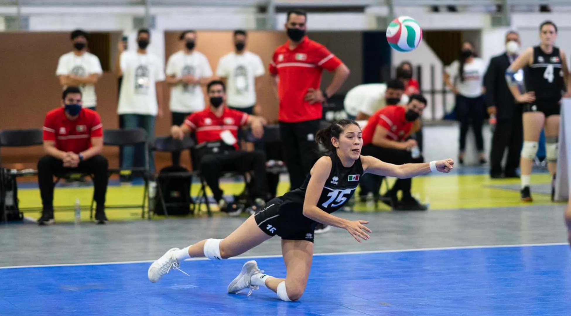 Karen Paola Rivera jugadora de voleibol de Borregas de Chihuahua