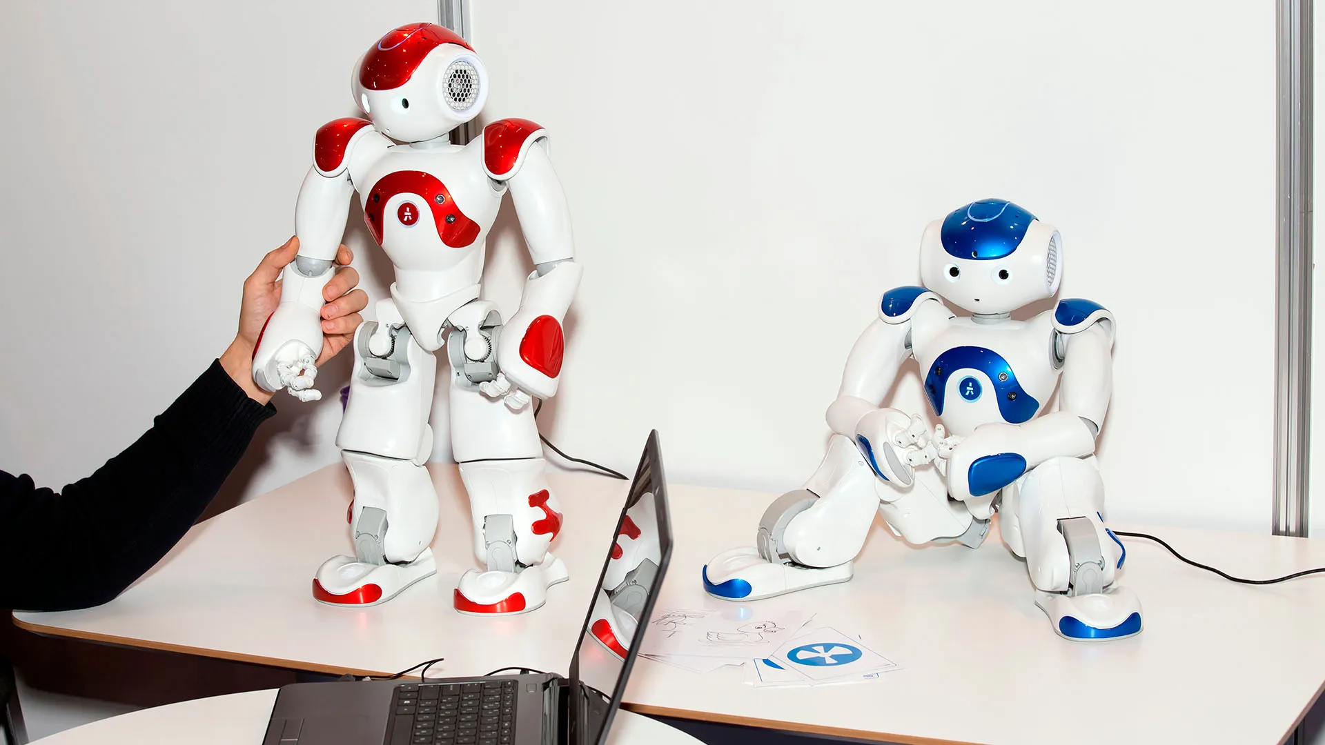 Robots en terapia física para pacientes