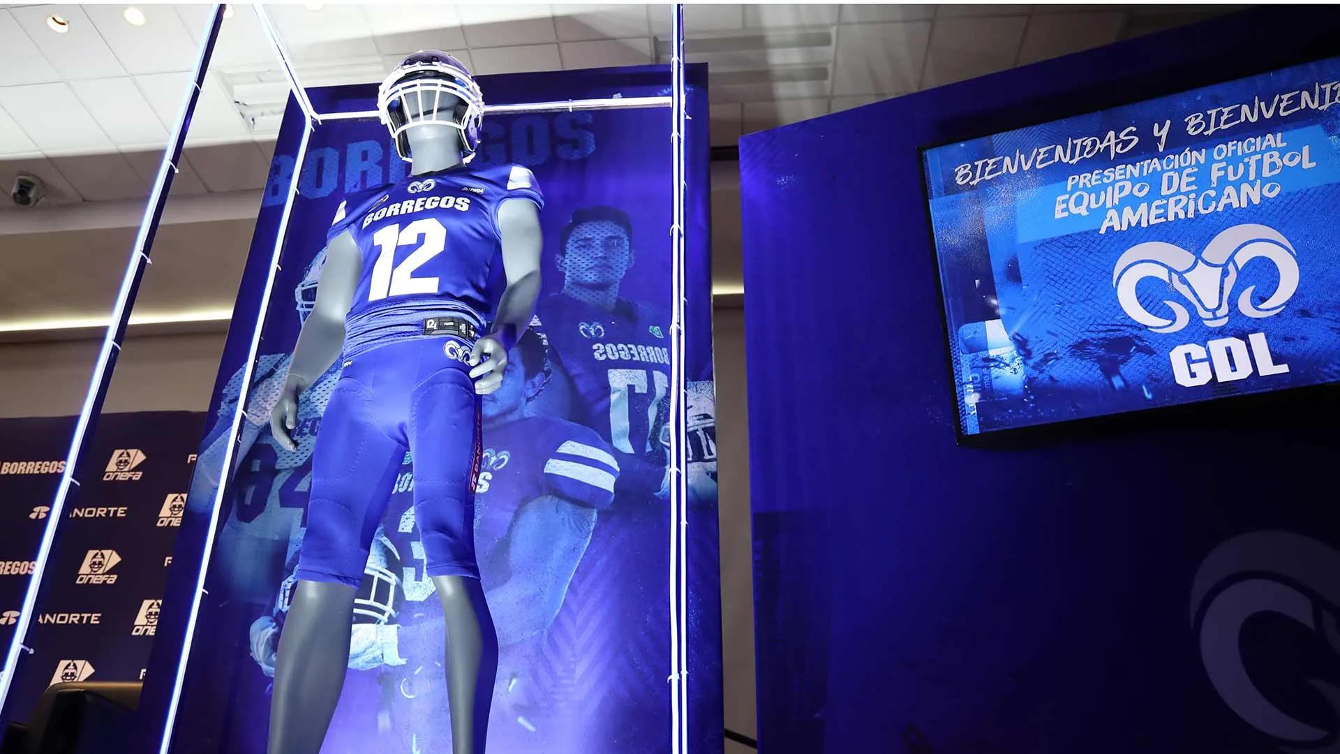 Borregos GDL presentó a su equipo de futbol americano para la temporada 2022 de la ONEFA.
