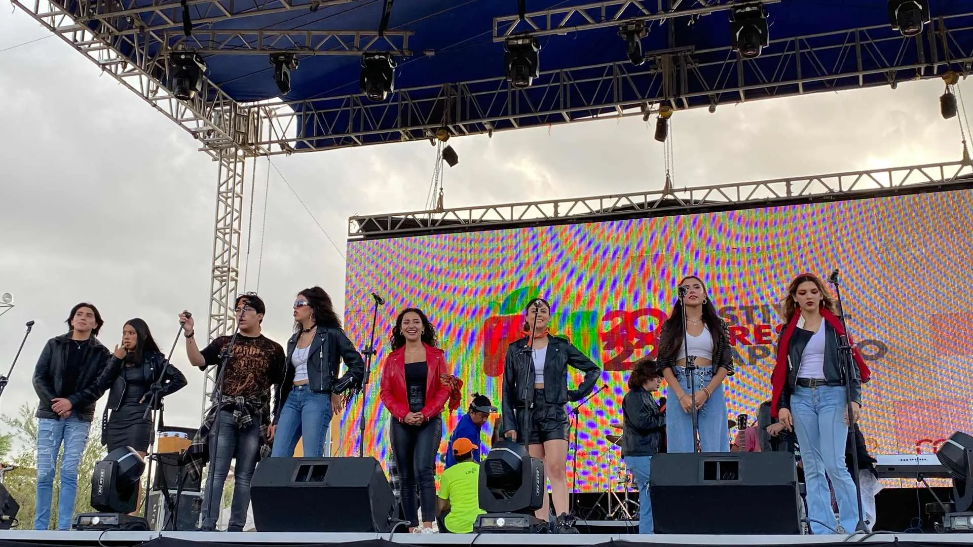Ensamble tec irapuato en la feria de las fresas