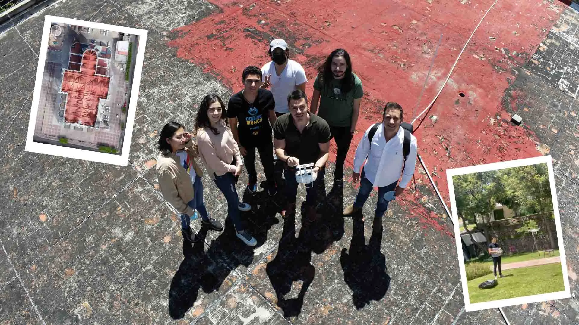 Profesor Jordi Rábago en una de sus clases en campus León