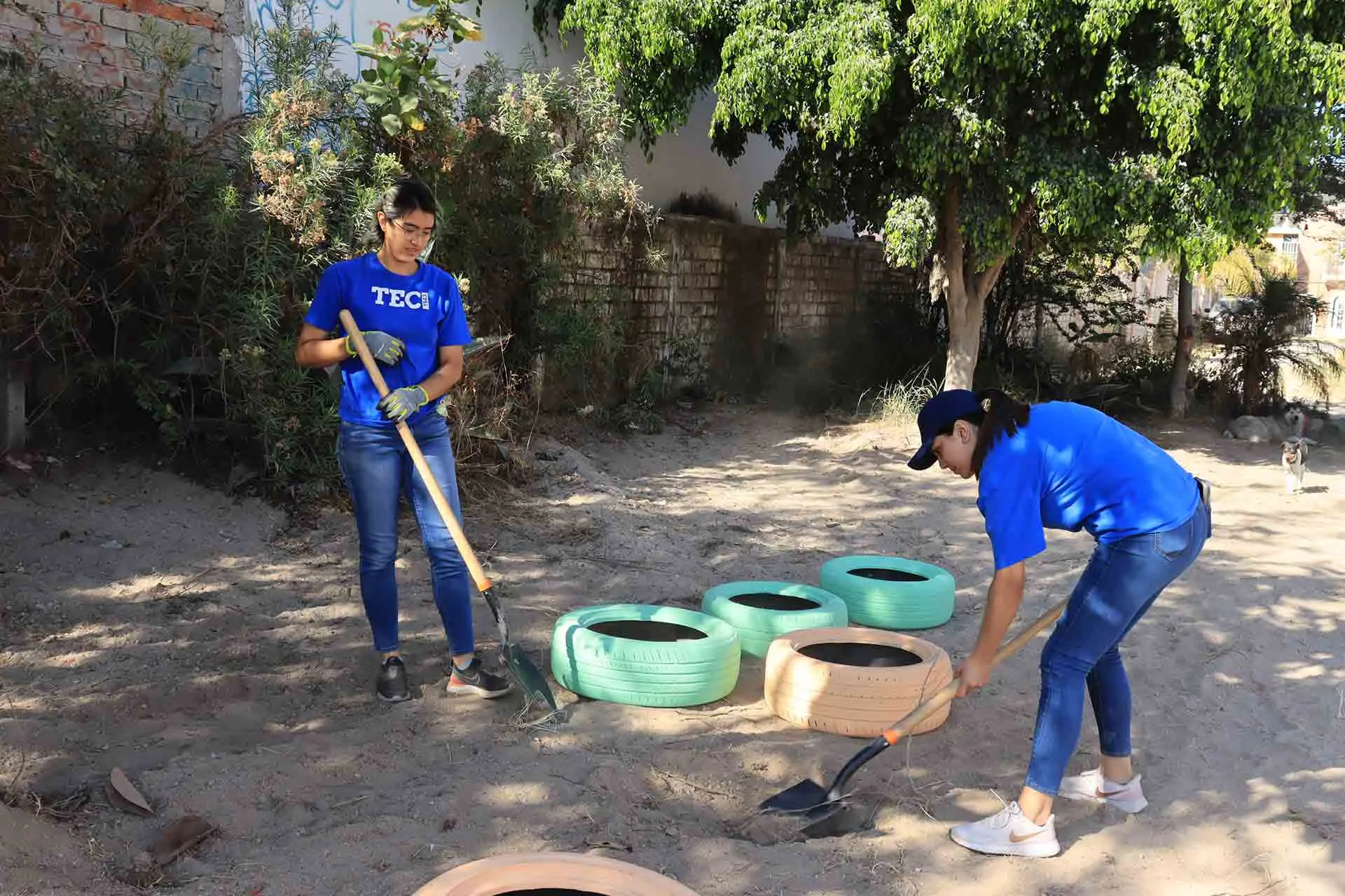 grupo estudiantil B Eco, renuevan parque urbano en zapopan, labor social. 