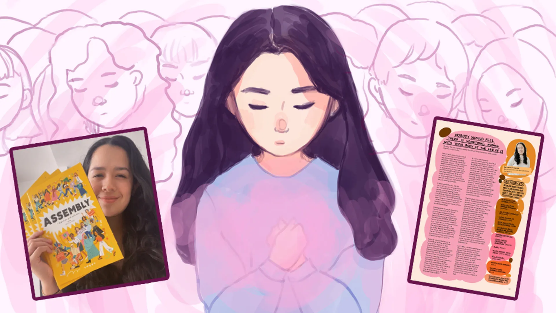 María Fernanda Treviño publicó su historia en la revista de Malala.