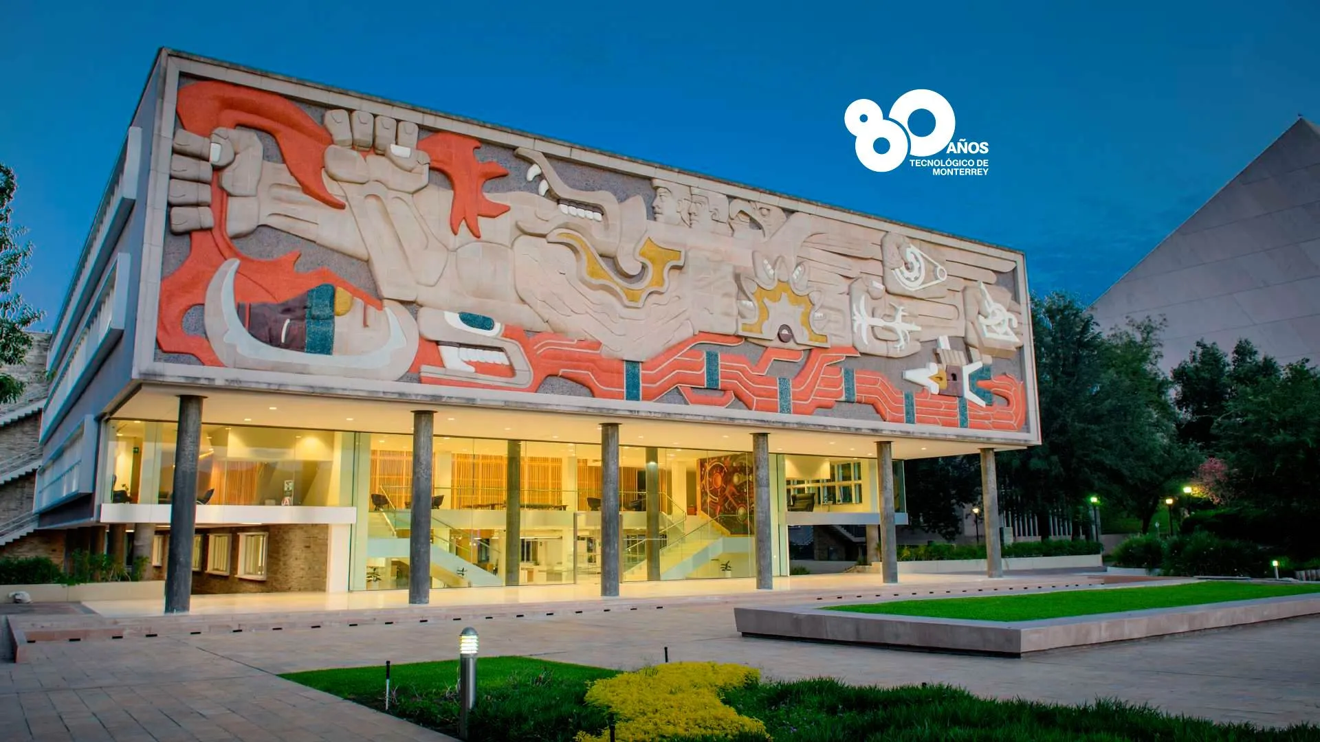 Mural de Rectoría del Tec de Monterrey: "El Triunfo de la Cultura"