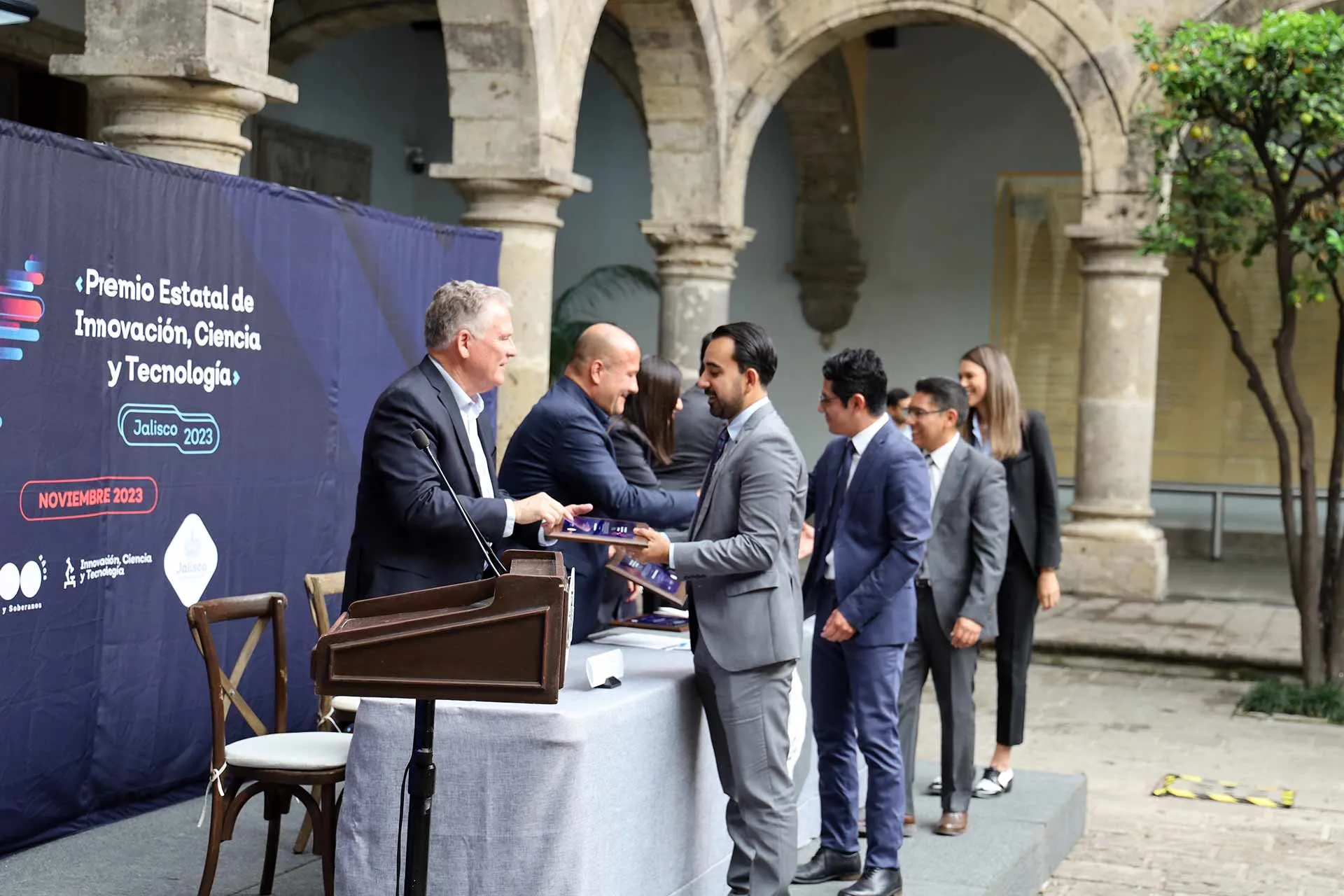 Premio Innovación, Ciencia y Tecnología Jalisco 2023 ganado por profesores del Tec Guadalajara. 