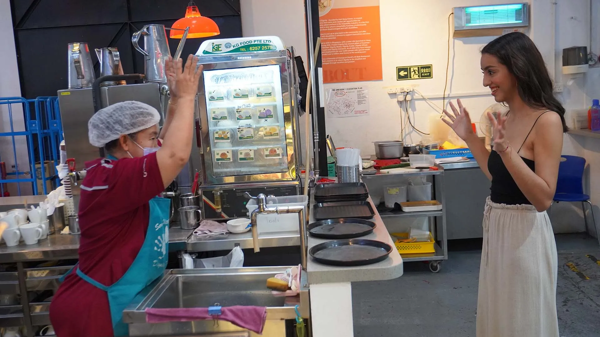 Fernanda en Dignity Kitchen