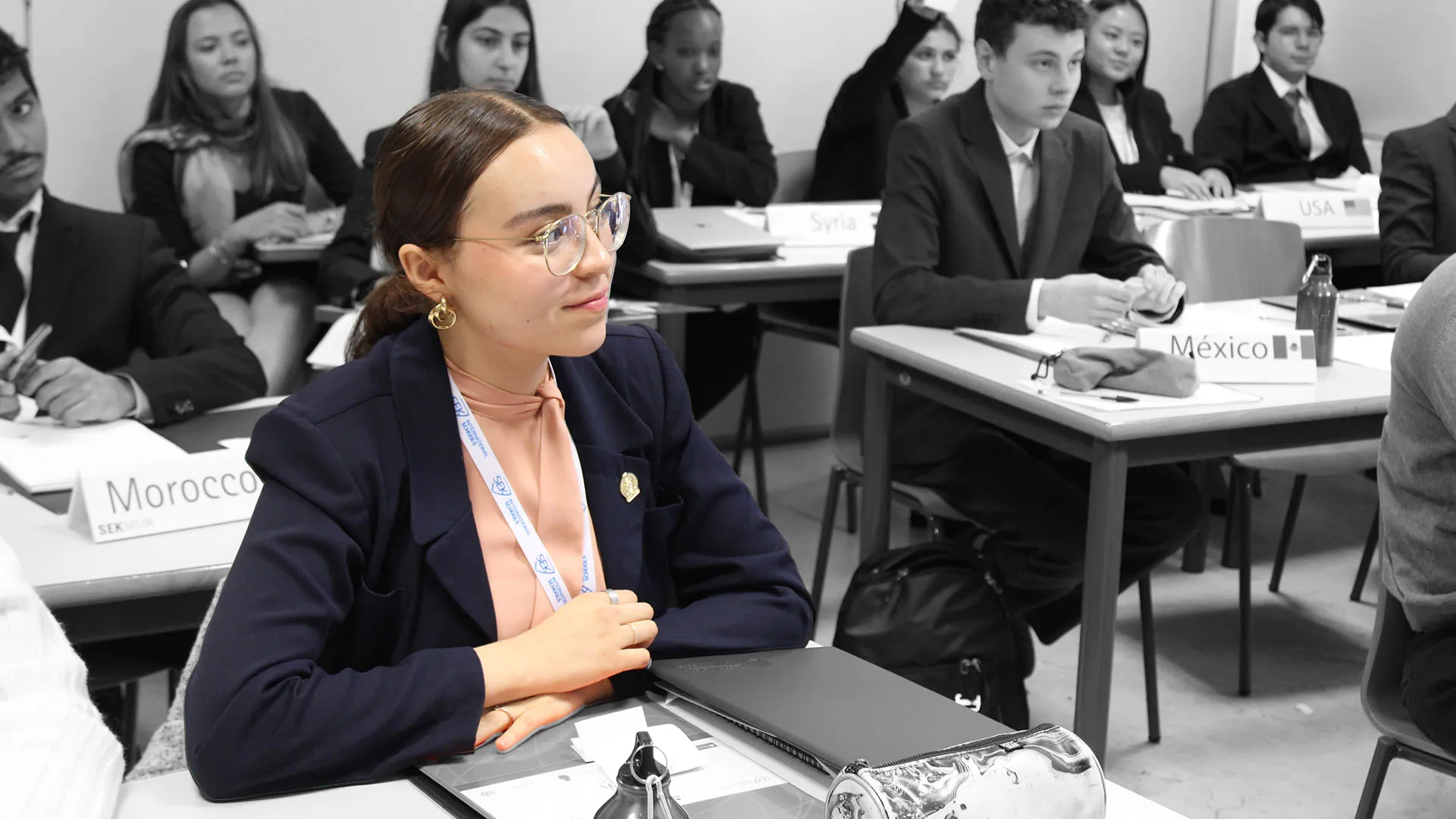 Regina Martínez participa y es premiada como mejor delegada en Modelo de las Naciones Unidas en España