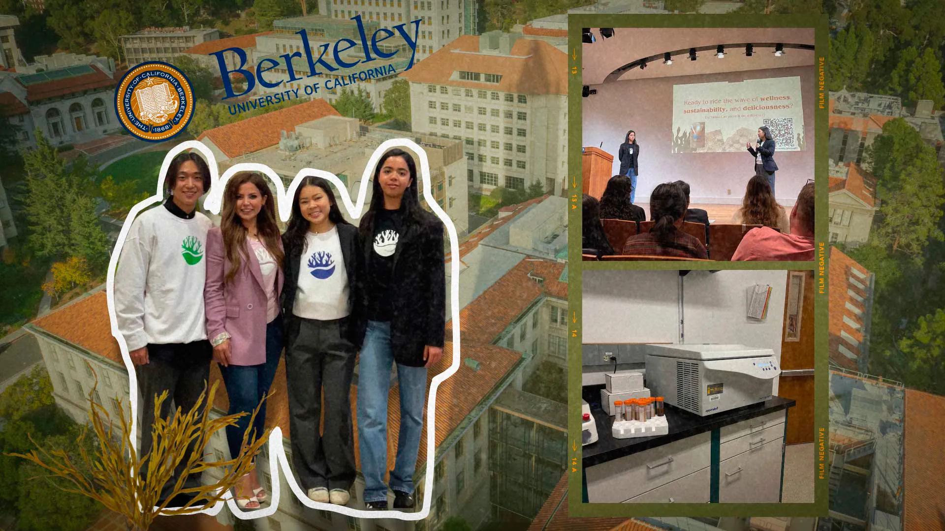Estudiante gana concurso en Berkeley por propuesta de alimento vegano