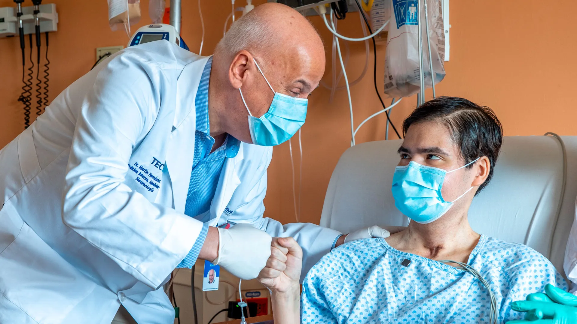 Sergio Malacón, paciente con trasplante bipulmonar.