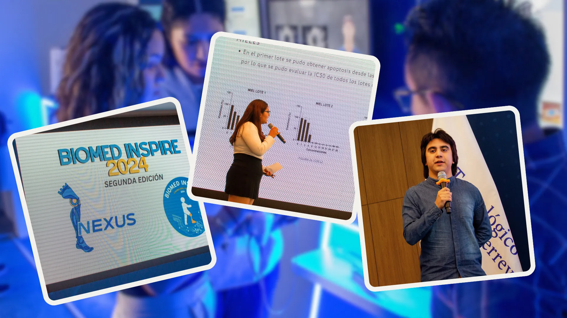 Estudiantes Biomédica presentan artículos
