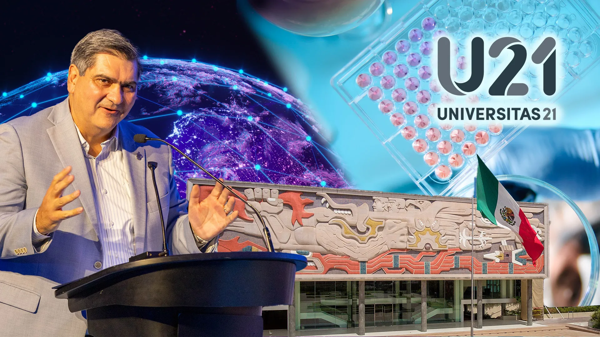 Presidente del Tec de Monterrey asume presidencia de red global U21