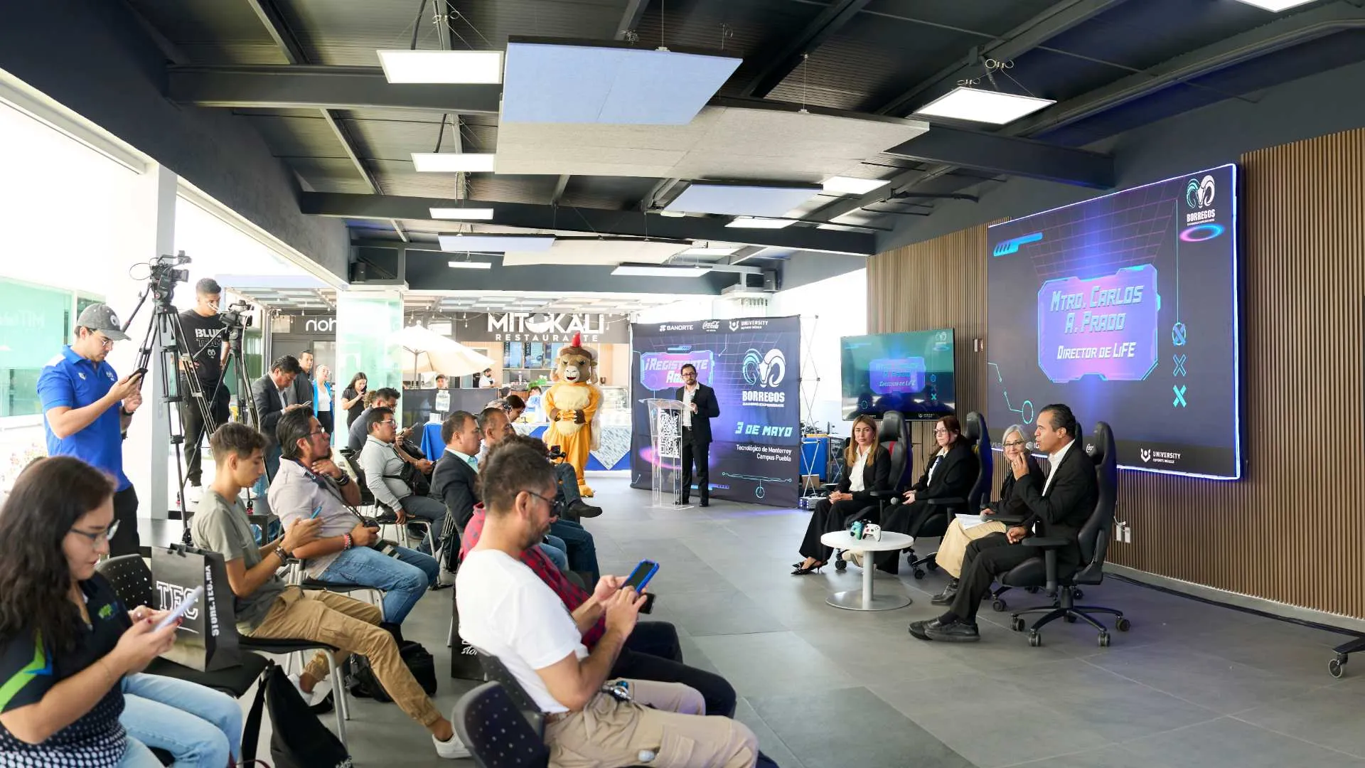 Tec de Monterrey en Puebla será la sede del evento Borregos Gaming Experience