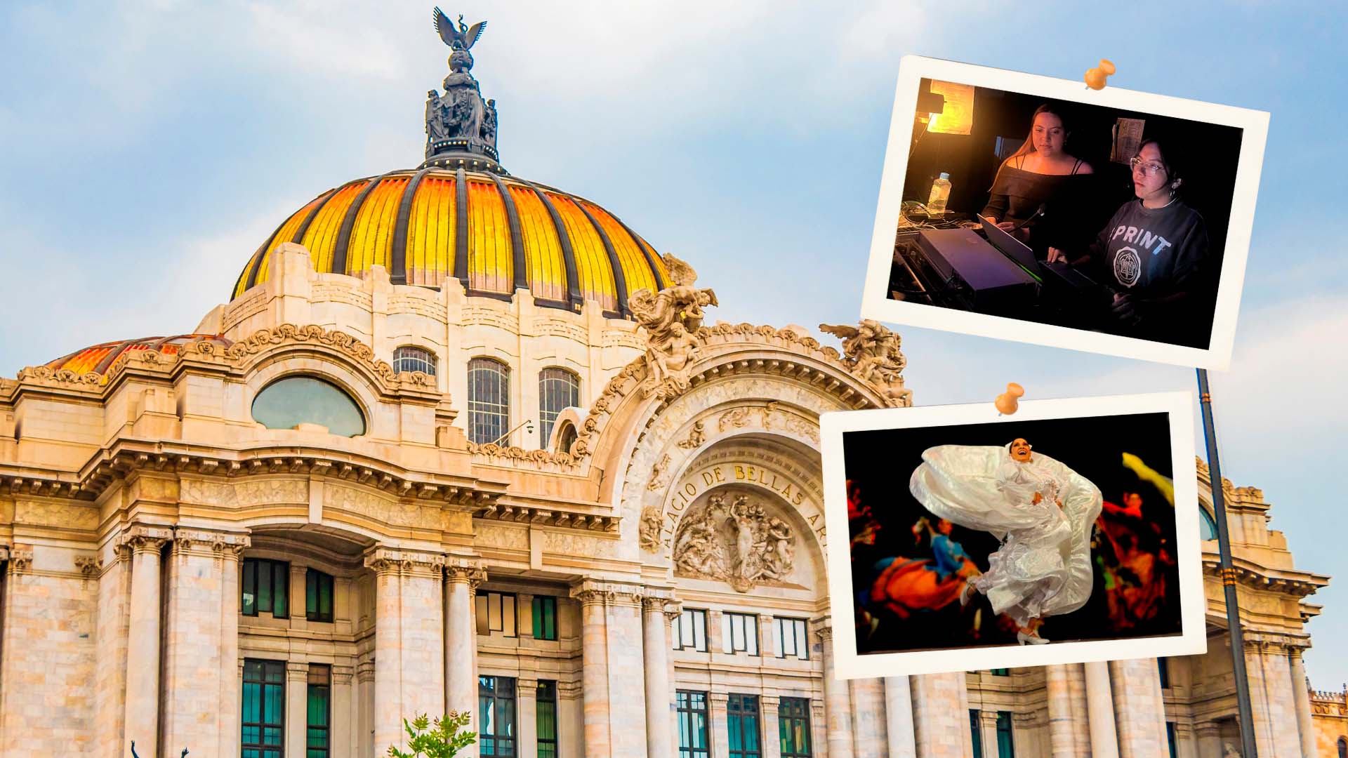 Estudiantes del Tec campus Estado de México colaboraron en el diseño de producción con la Compañía de Danza Folklórica de la CDMX en Bellas Artes.