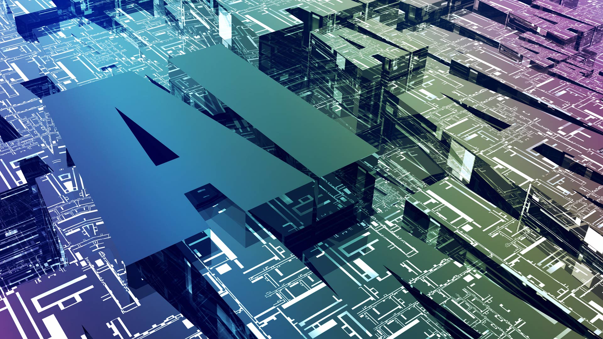 Conceptual illustration of artificial intelligence