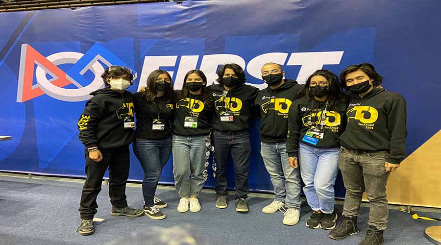 Jugadoras del equipo representativo de voleibol en Monterrey, 2017