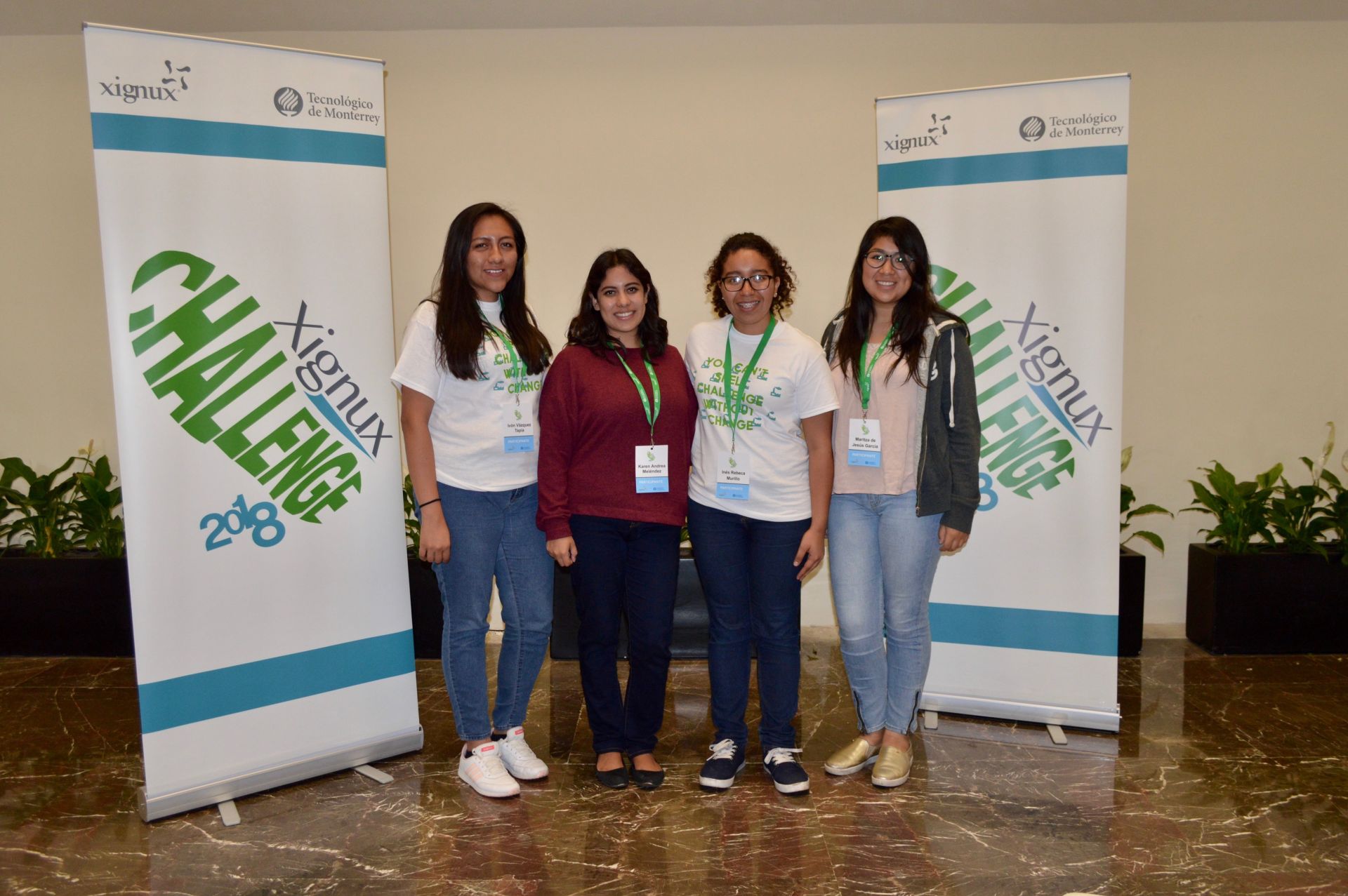 Alumnas participantes del Xignux Challenge 2018