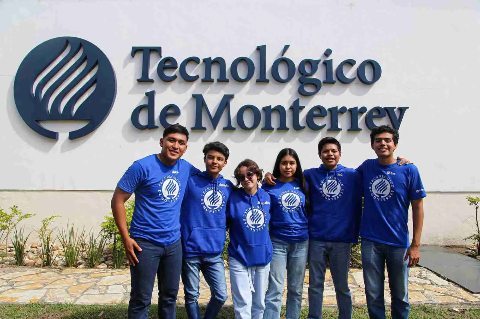 Los seis Líderes del Mañana de Tec campus Tampico