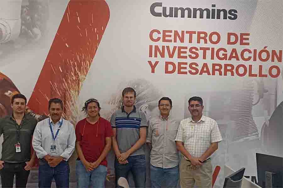 Alumnos de Ingeniería trabajaron con Cummins en propuesta de solución a problematica.