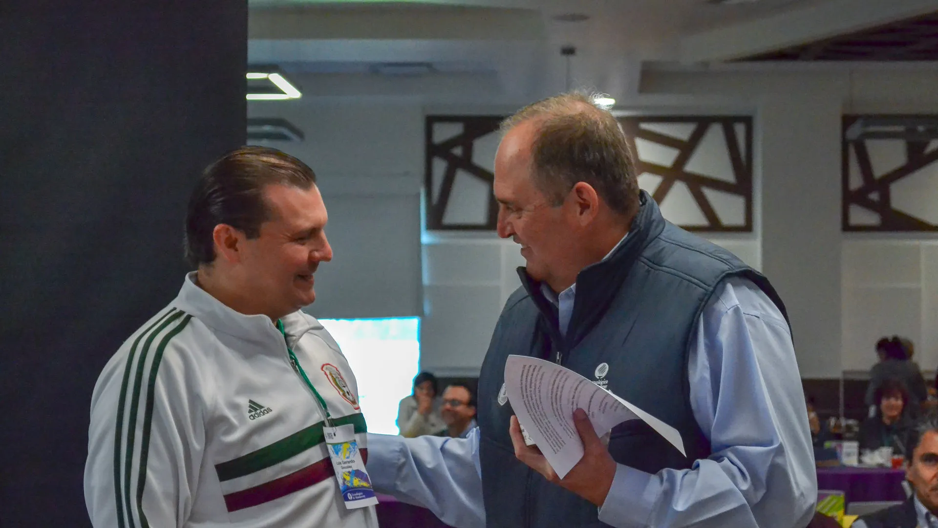 Luis Gerardo González y Javier Quezada Andrade