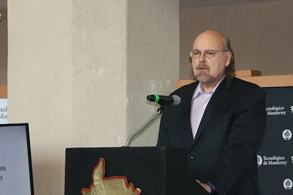 David Carrasco en las actividades del Congreso Internacional México Transatlántico