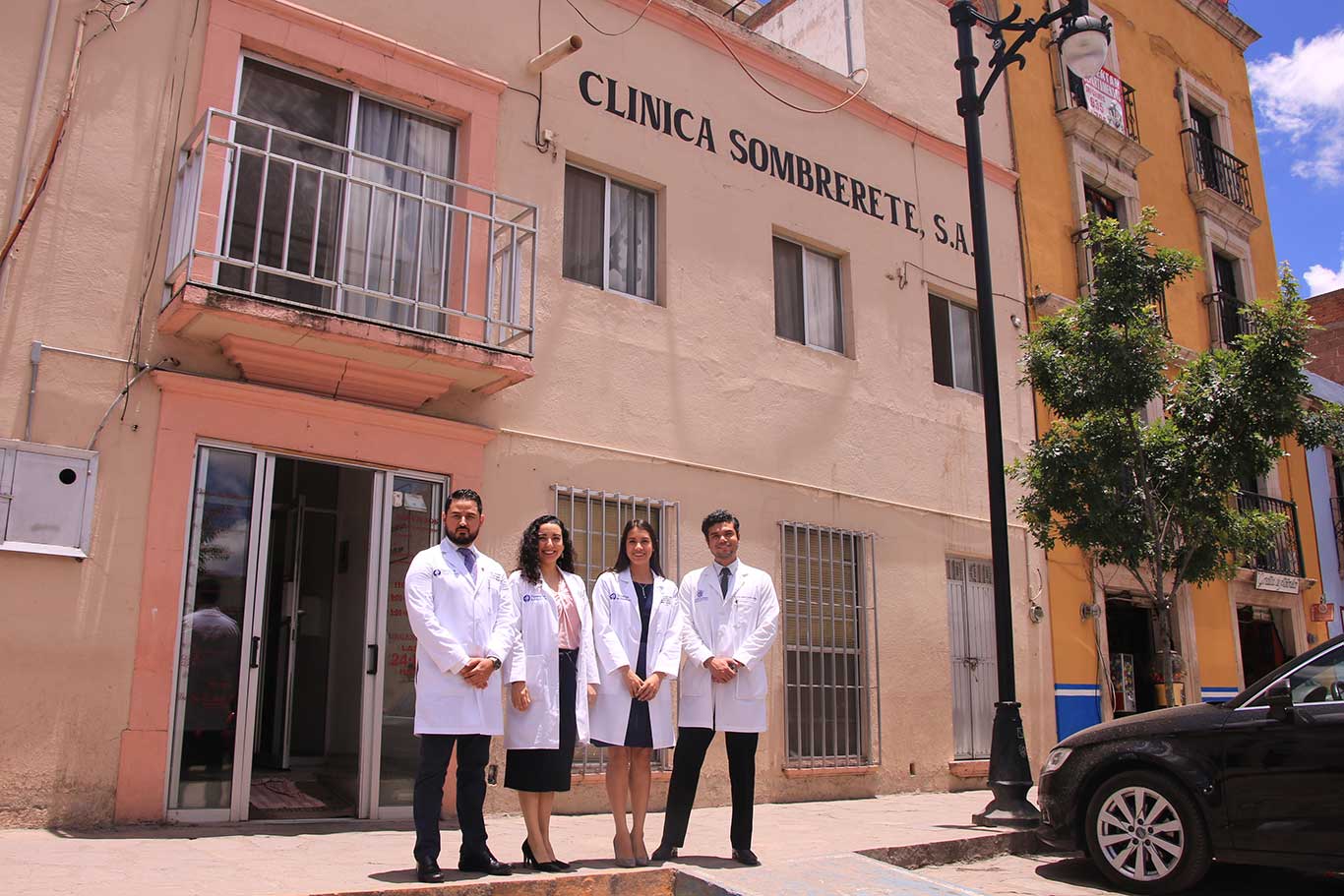 Grupo de médicos que llevan a cabo dicho proyecto.