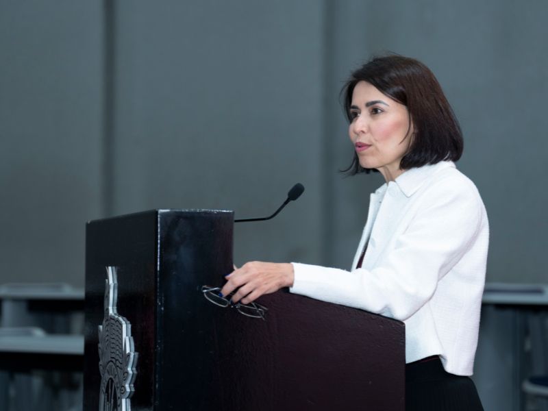 Dra. Cynthia Villarreal, directora del Instituto de Oncolog&iacute;a y de Oncolog&iacute;a M&eacute;dica del Centro de C&aacute;ncer de Mama de TecSalud.