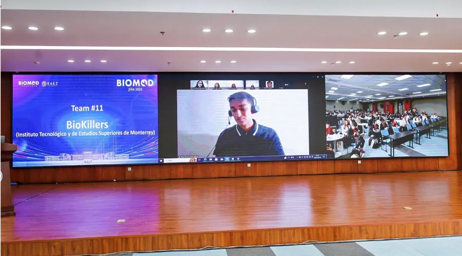 Estudiantes de biotecnolog&iacute;a del Tec campus Quer&eacute;taro, ganan oro en la competencia internacional BIOMOD 2025, llevada a cabo en Jilin, China.