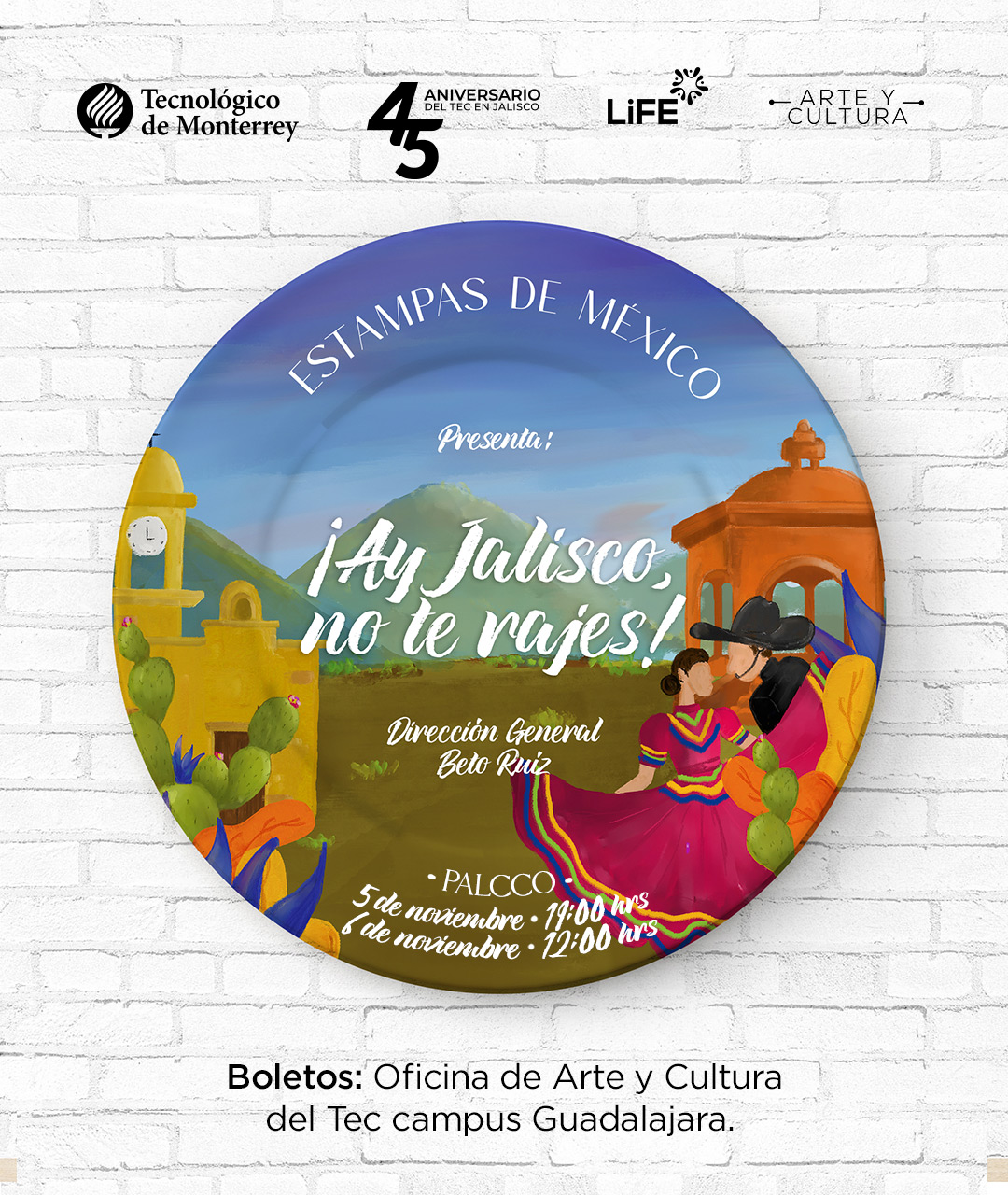 Estampas de México presenta Ay Jalisco No te Rajes.