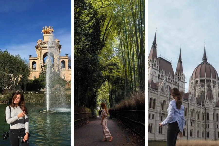 Fabiola Arroyo, egresada del Tec de Monterrey, en viajes a España, Japón y Hungría