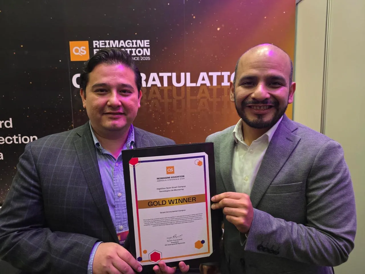 Leonardo Glasserman y Jhonattan Miranda, líderes del proyecto DigiUGov