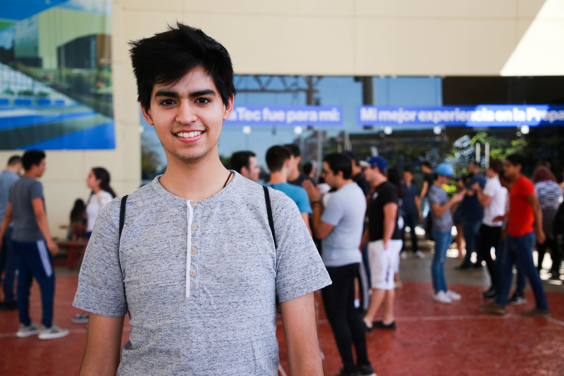 Ruben Torres, alumno próximo a graduarse de la PrepaTec.