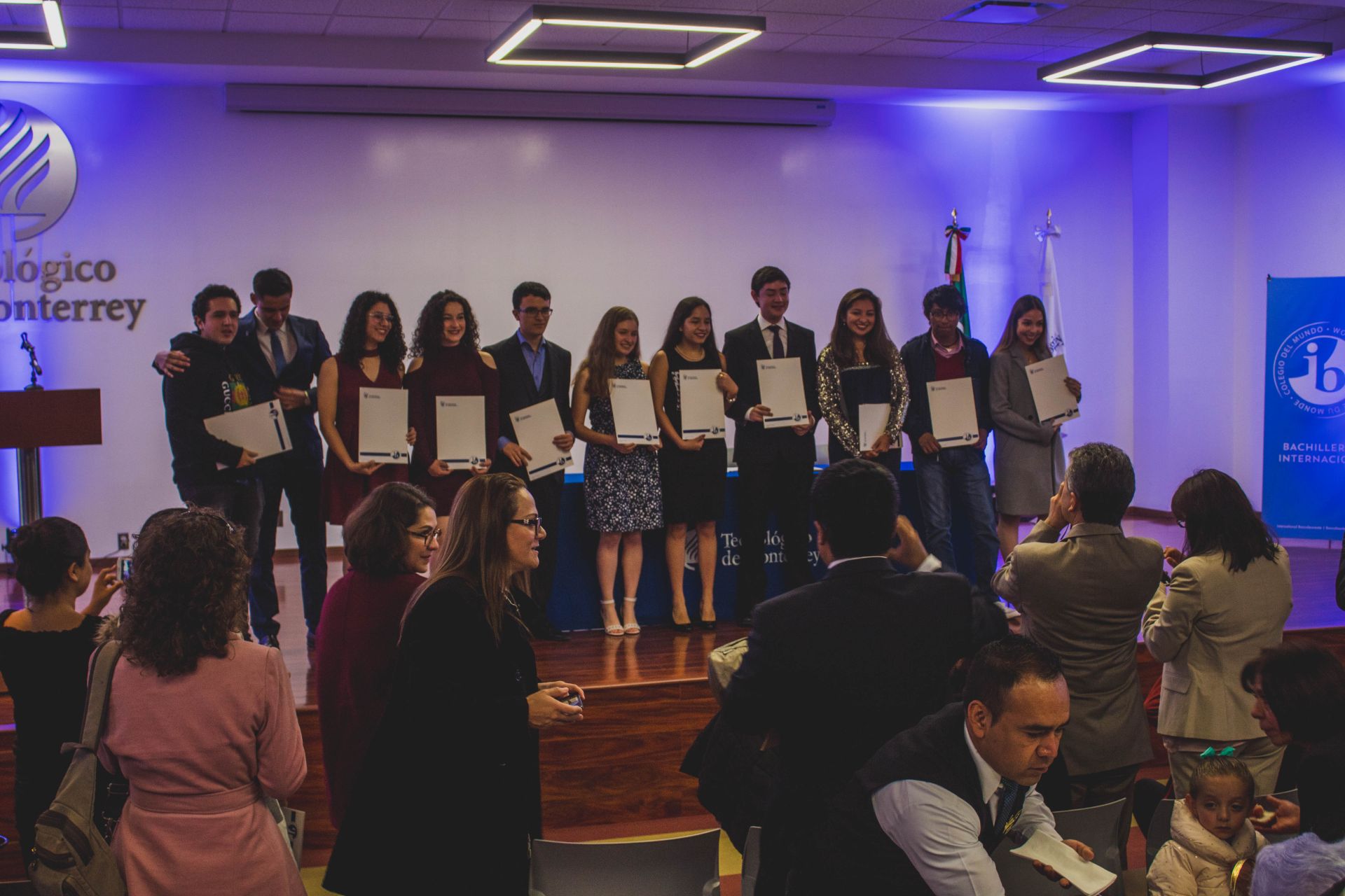 Entrega de diplomas del Bachillerato Internacional