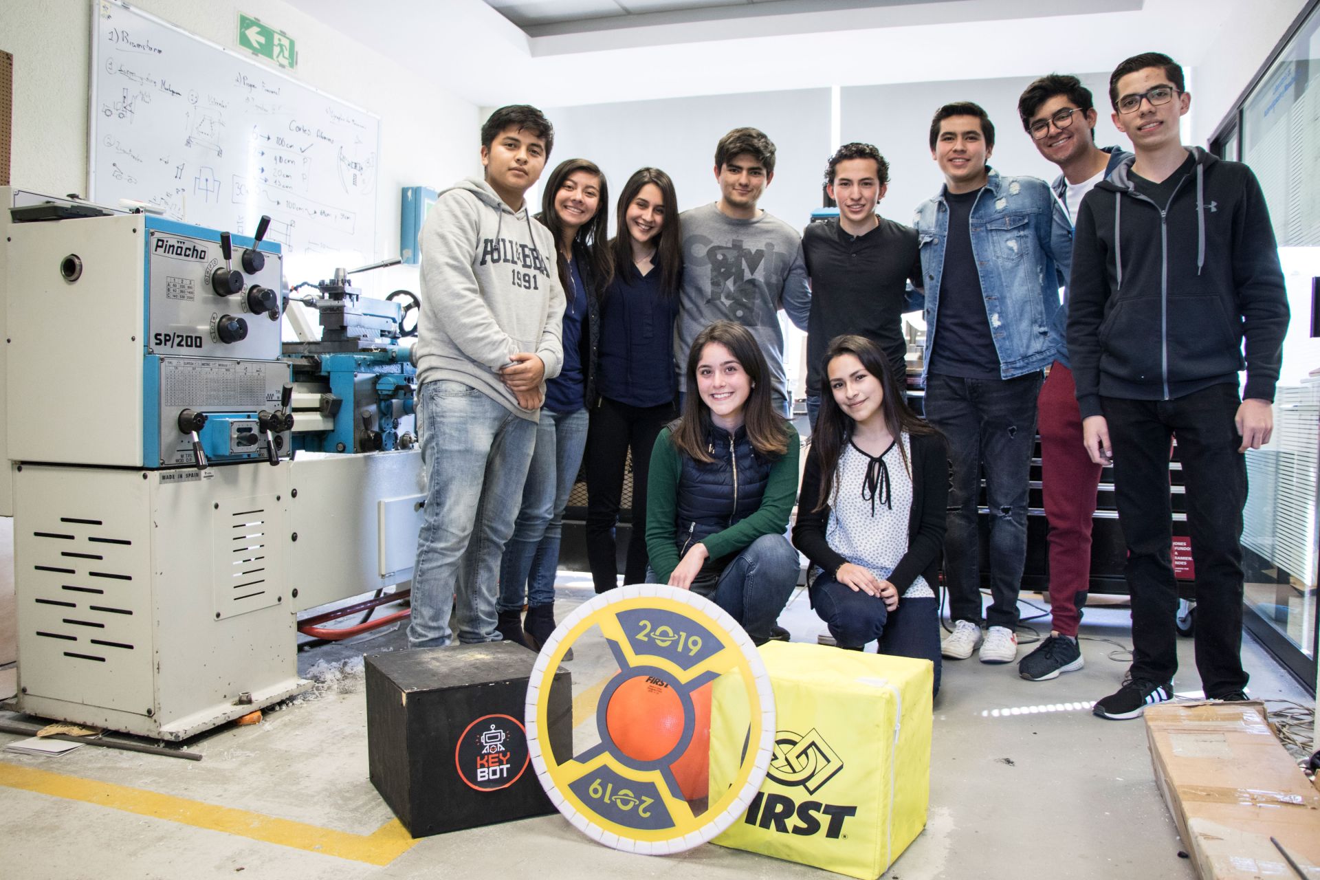 Keybot, el equipo de robótica del Tec de Monterrey en Hidalgo