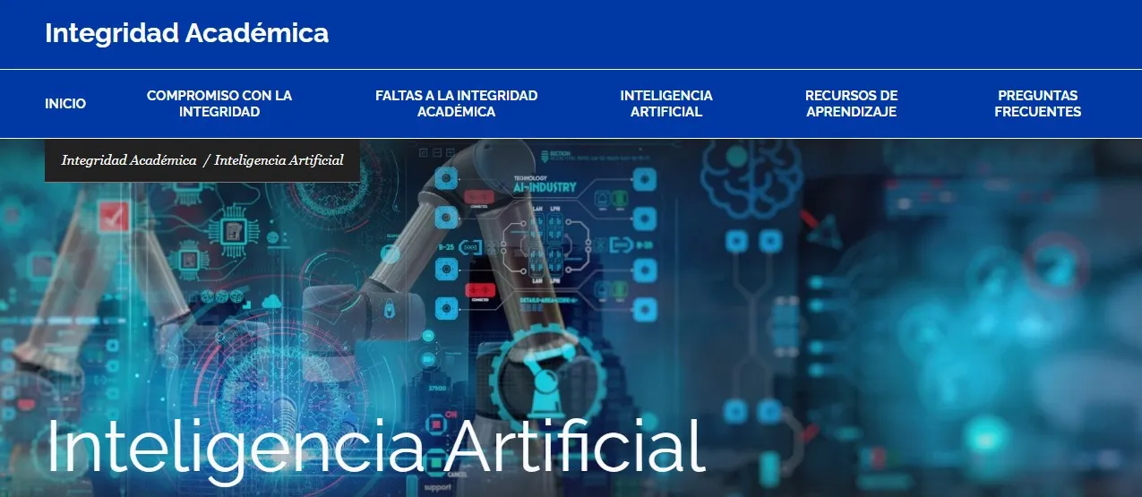 Portal de Integridad Academica
