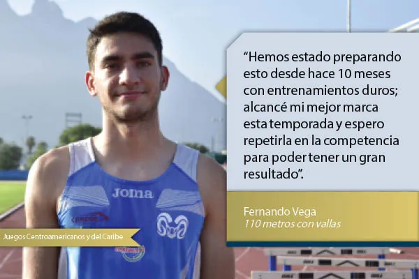 Fernando Vega, deportista del campus Monterrey