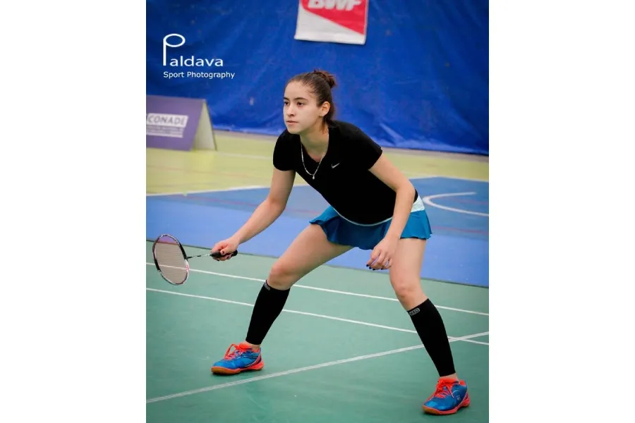 Jessica Bautista jugando en el Torneo Internacional