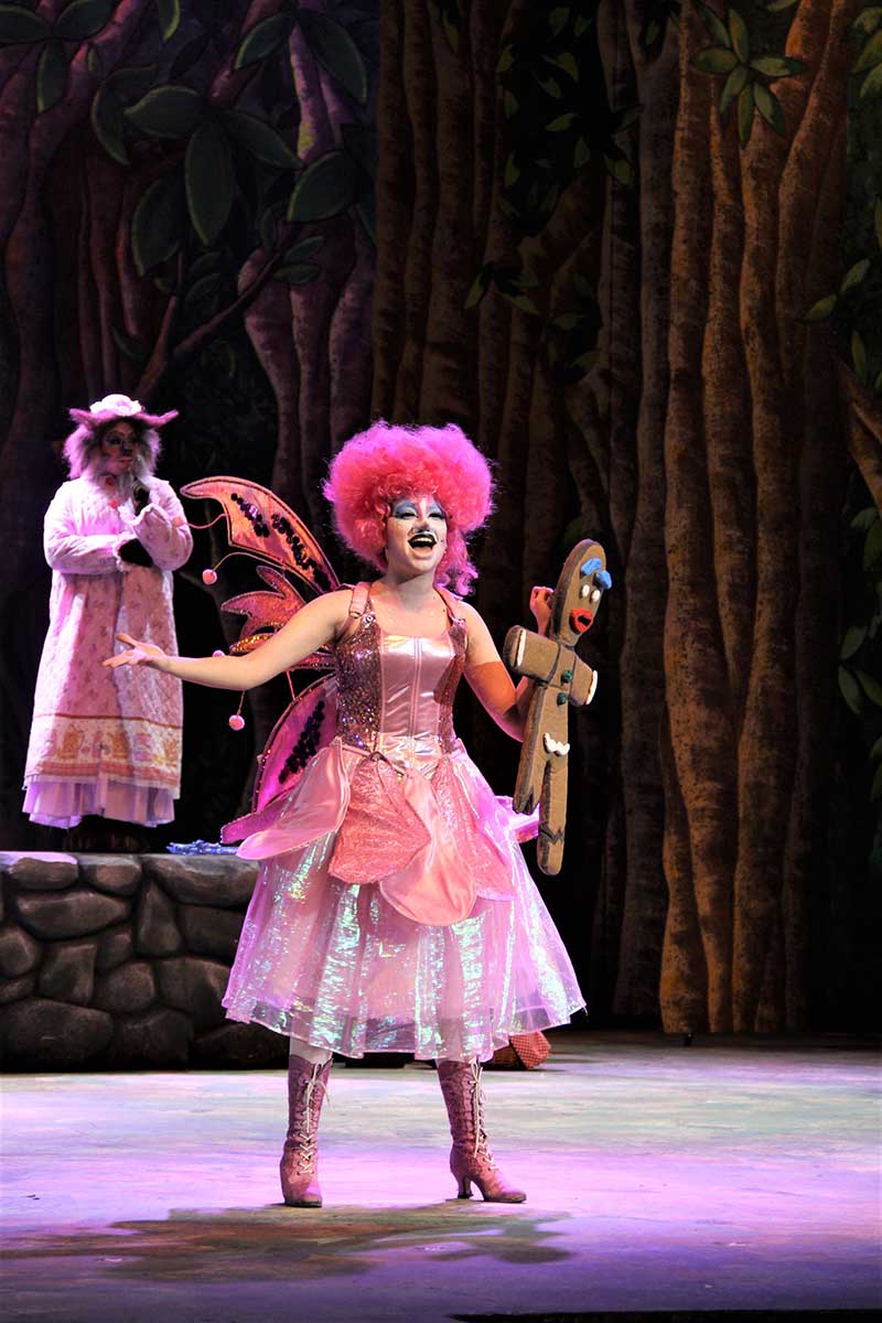 Mariana Almaguer actuando en Shrek