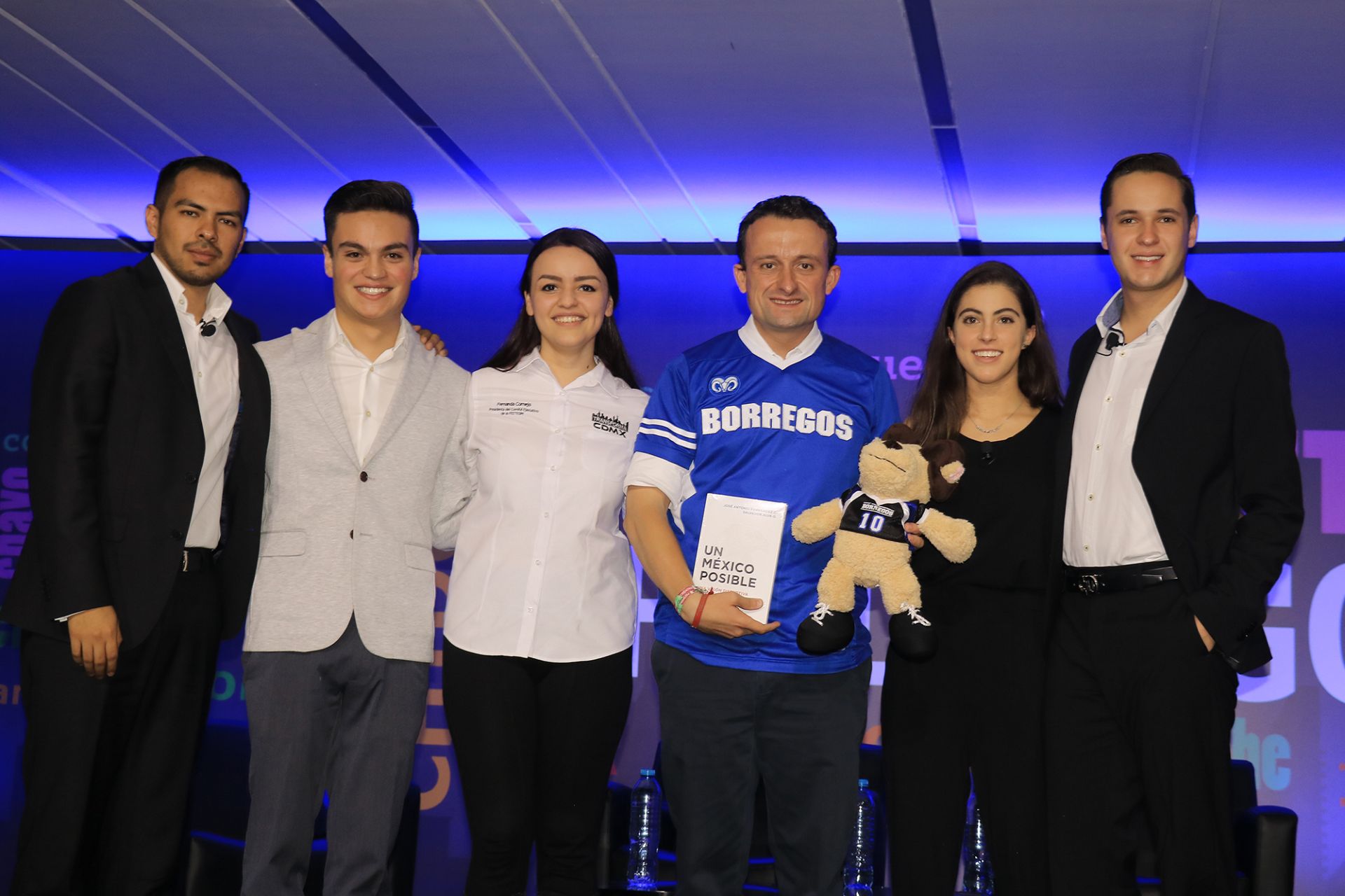 Mikel Arriola con la FEITESM