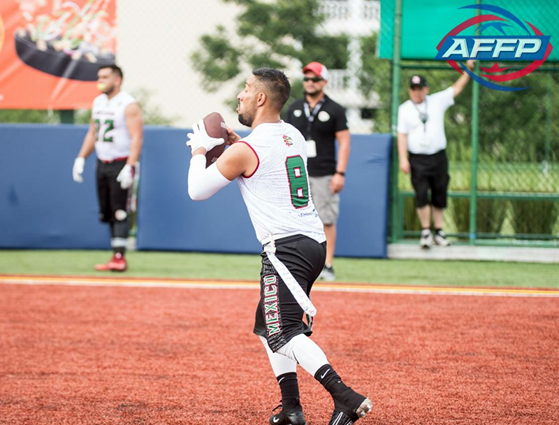 Iván Orozco, seleccionado nacional de Flag Football