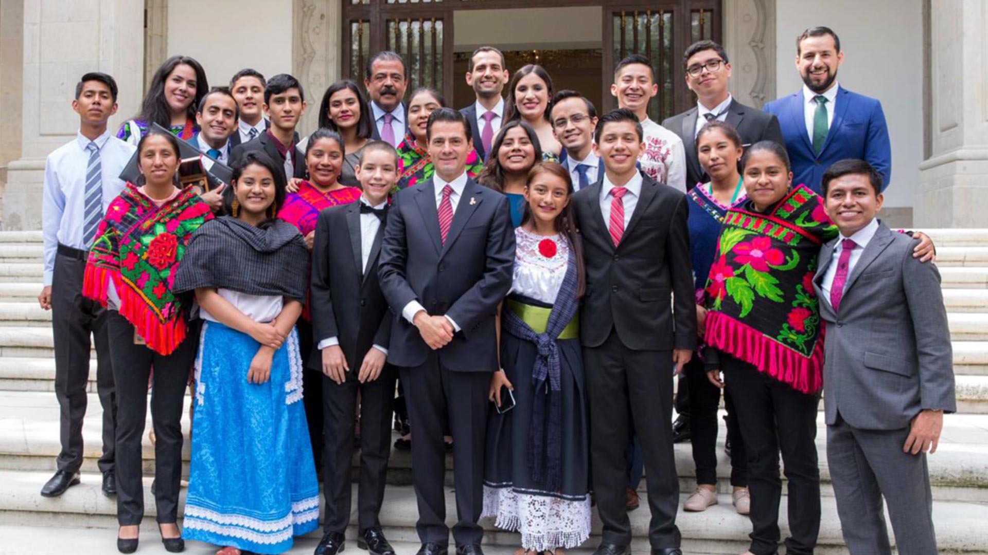 Ganadores del Premio Nacional de la Juventud 2018.