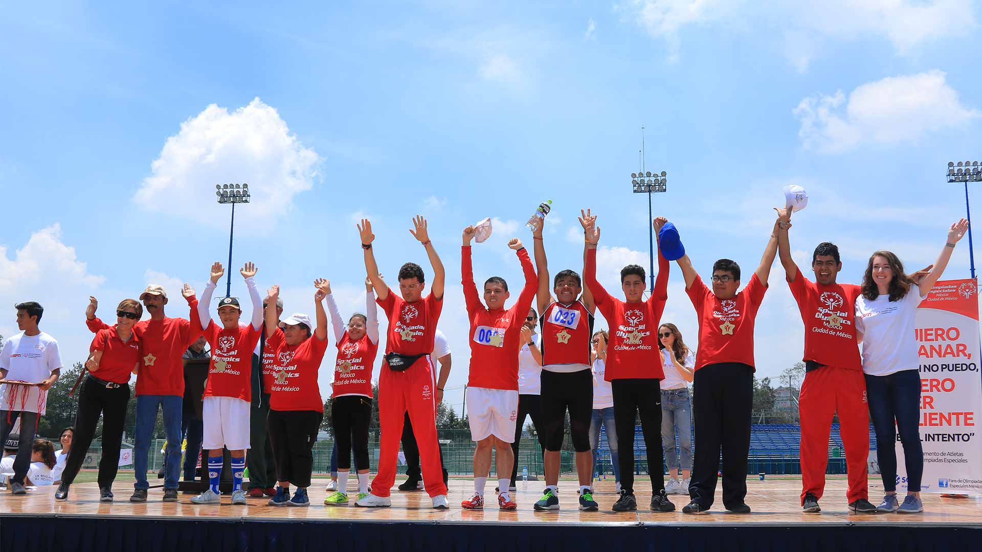 premiacion olimpiadas especiales