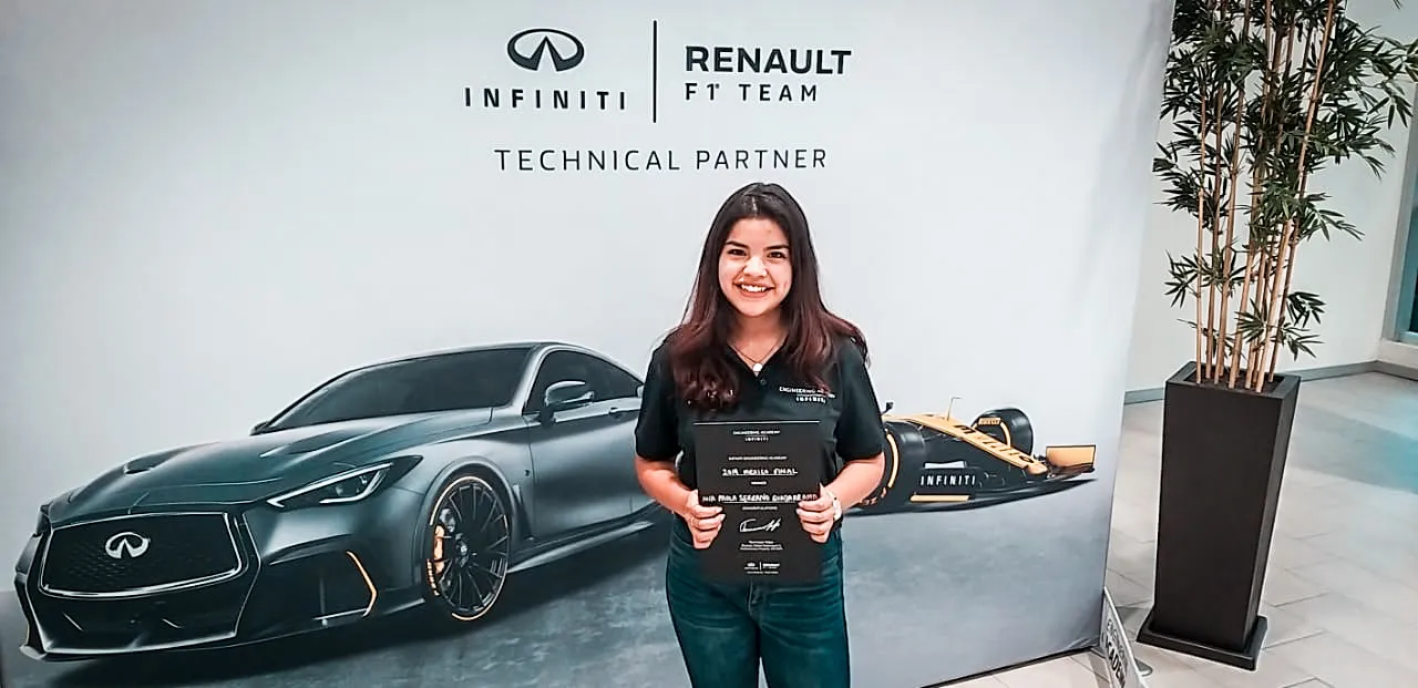 Ana Paola, primer mujer ganadora en Infiniti