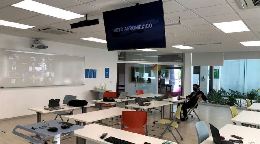 El reto fue híbrido, con cada campus siguiendo los protocolos de seguridad establecidos.